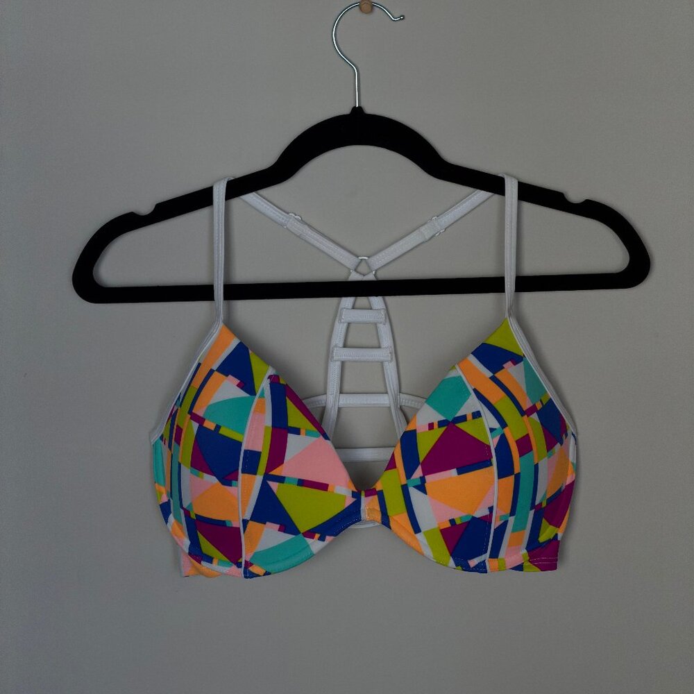 Victoria Secret Pink Swim Top M (D-DD)